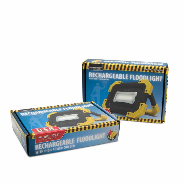 Reflector COB LED multifuncţional, reîncărcabil PHENOM