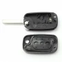 Renault - Carcasa tip cheie briceag cu 3 butoane