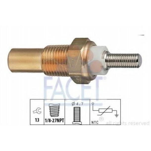 Senzor temperatura lichid racire FACET - Ford Fiesta/Transit