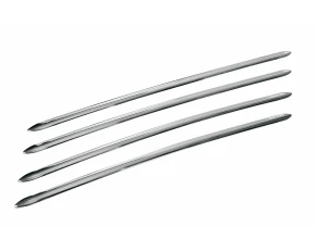 Set 4buc. benzi adezive cromate - 400x12mm