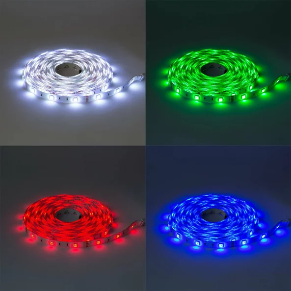 Set banda LED RGB, 5m, IP65