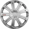 Set capace roti auto Cridem Evo 4buc - Argintiu - 15''