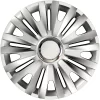 Set capace roti auto Cridem Royal RC 4buc - Argintiu/Crom - 14''