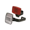 Set catadioptri reflectorizanti bicicleta fata-spate 2buc Lampa - Alb/Rosu - Resigilat