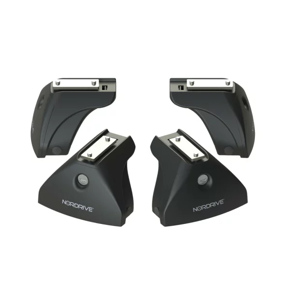 Set picioare Evos LP cu profil redus, pentru toata gama de bare portbagaj Nordrive, 4buc