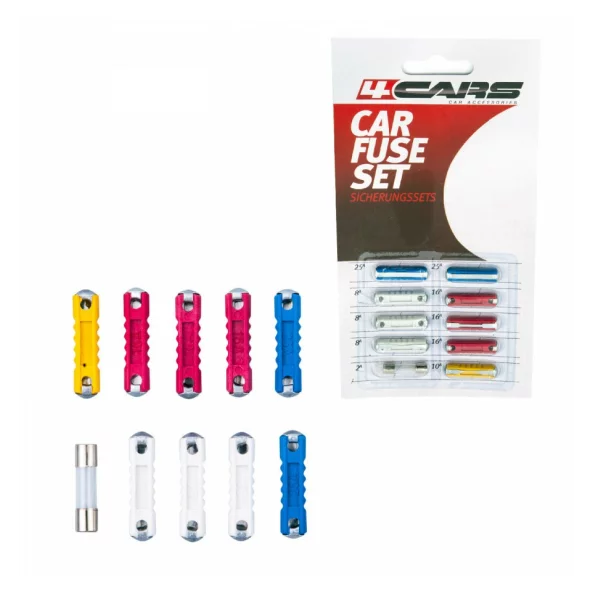 Set sigurante cilindrice 10buc - 4Cars