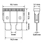 Set sigurante plate 10buc - Lampa