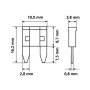 Set sigurante plate mici 10buc - 4Cars