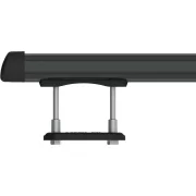 Set suporti portbagaj complet Club din otel, montaj pe bare longitudinale 2buc - XL - 135cm