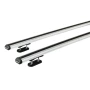 Set suporti portbagaj complet Kuma din aluminiu, montaj pe bare longitudinale 2buc - L - 129cm