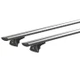 Set suporti portbagaj complet Silenzio In-Rail din aluminiu, montaj in sina 2buc - M - Evos IA