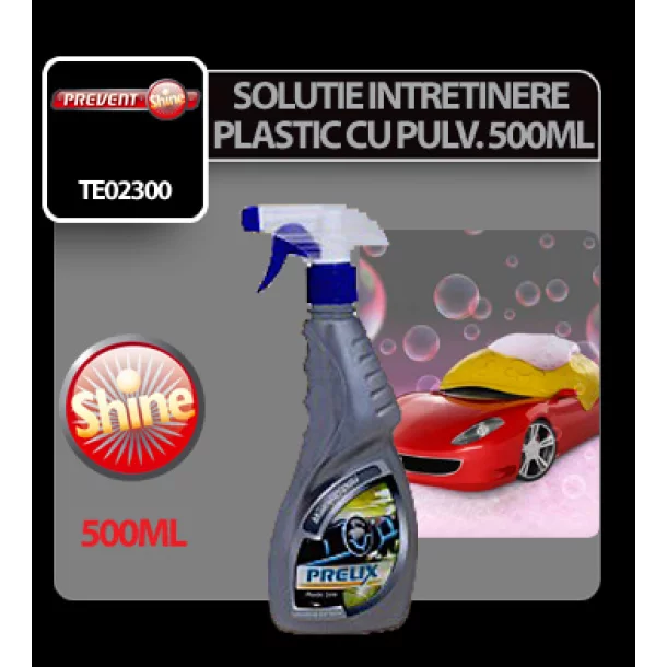 Prelix műanyagápoló szórópisztolyos 500ml