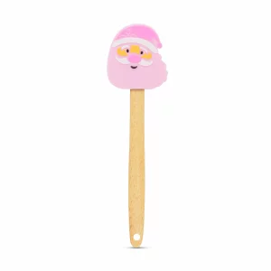 Spatulă din silicon - Moș Crăciun - 29 x 7,6 cm