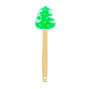 Spatulă din silicon - pom de Crăciun - 29 x 7,6 cm