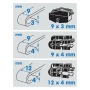 Stergator parbriz Optimax Truck Line 1buc - 55cm (22&quot;)