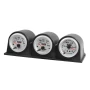 Suport 3 instrumente bord X3 (52mm) - Negru