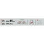 Suport biciclete cu fixare pe carligul de remorcare Elix 2, pentru 2 biciclete