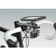 Suport fixare pe ghidon Opti Combo pentru carcase telefon mobil Opti Case si Action Cam