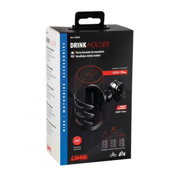 Suport pentru bauturi cu prindere pe ghidon Drink-Holder