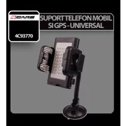 Suport telefon mobil si GPS universal 4Cars