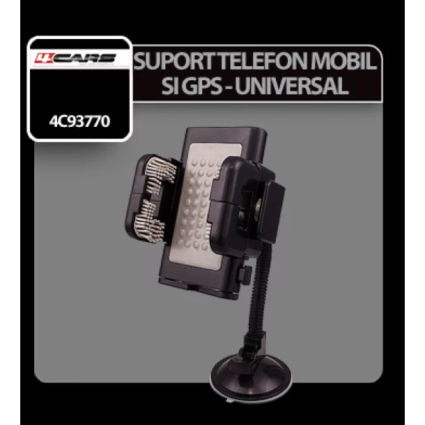 Suport telefon mobil si GPS universal 4Cars