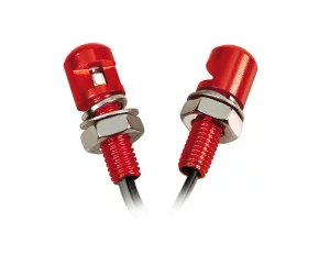 Suruburi M8 cu lumina LED alb 2buc - Rosu