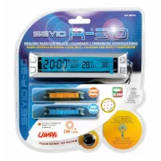 Termometru int-ext Seyio R-30 ceas radio control 12/24V