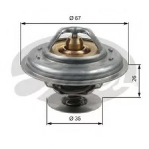 Termostat Vernet - Audi, Seat, VW