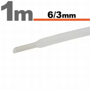 Tub termocontractibilTransparent • 6 / 3 mm
