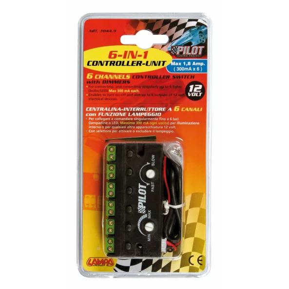 Unitate de control 6 in 1 - 12V