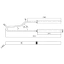 Varf ciocan de lipit 280212buc/blister