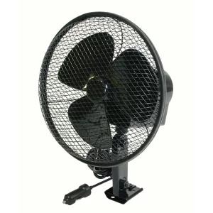 Ventilator oscilant Jumbo Ø6” din metal 12V