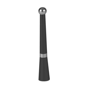 Vergea antena Alu-Tech Micro 2 - Ø 5mm - Negru