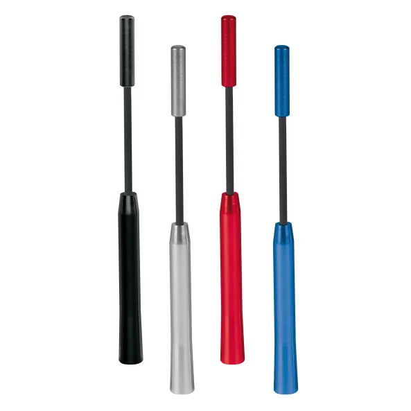 Vergea antena Alu-Tech - Ø 6mm - Negru