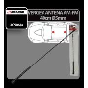 Vergea antena (AM/FM) 4Cars - 40cm - Ø 5mm