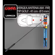 Vergea antena tip Golf (AM/FM) Lampa - 41cm - Ø 5mm