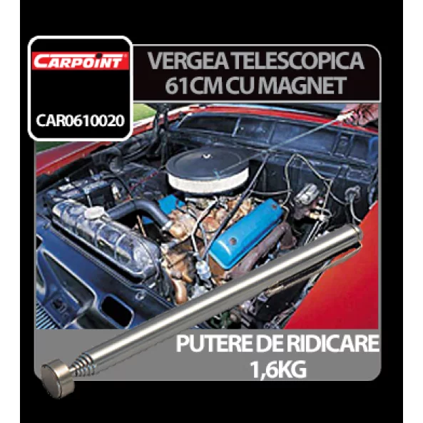 Vergea telescopica 61cm cu magnet