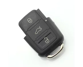 Volkswagen -  Carcasă cheie tip briceag, cu 3 butoane - CARGUARD