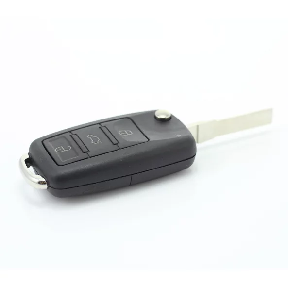 Volkswagen Touareg - Carcasă cheie tip briceag, cu 3 butoane - CARGUARD