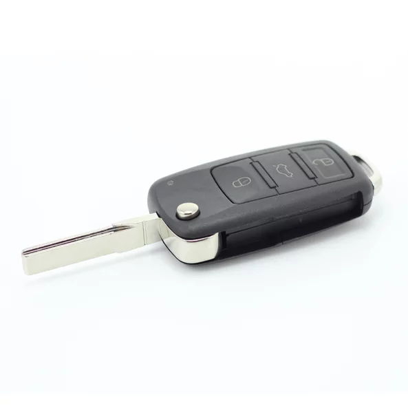 Volkswagen Touareg - Carcasă cheie tip briceag, cu 3 butoane - CARGUARD