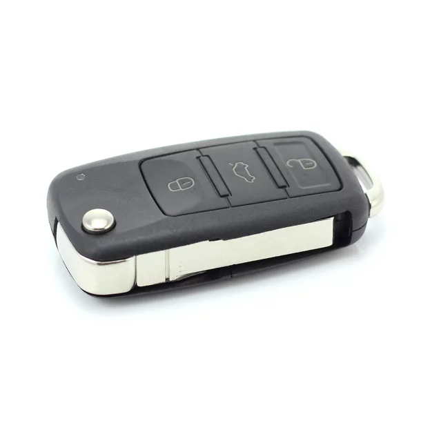 Volkswagen Touareg - Carcasă cheie tip briceag, cu 3 butoane - CARGUARD