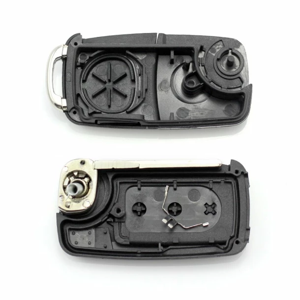 Volkswagen Touareg - Carcasă cheie tip briceag, cu 3 butoane - CARGUARD