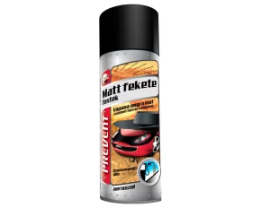 Vopsea negru mat rezistenta la combustibili aerosol Prevent 400ml