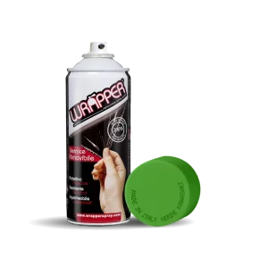 Vopsea spray cauciucata Wrapper 400ml - Verde Kawasaki